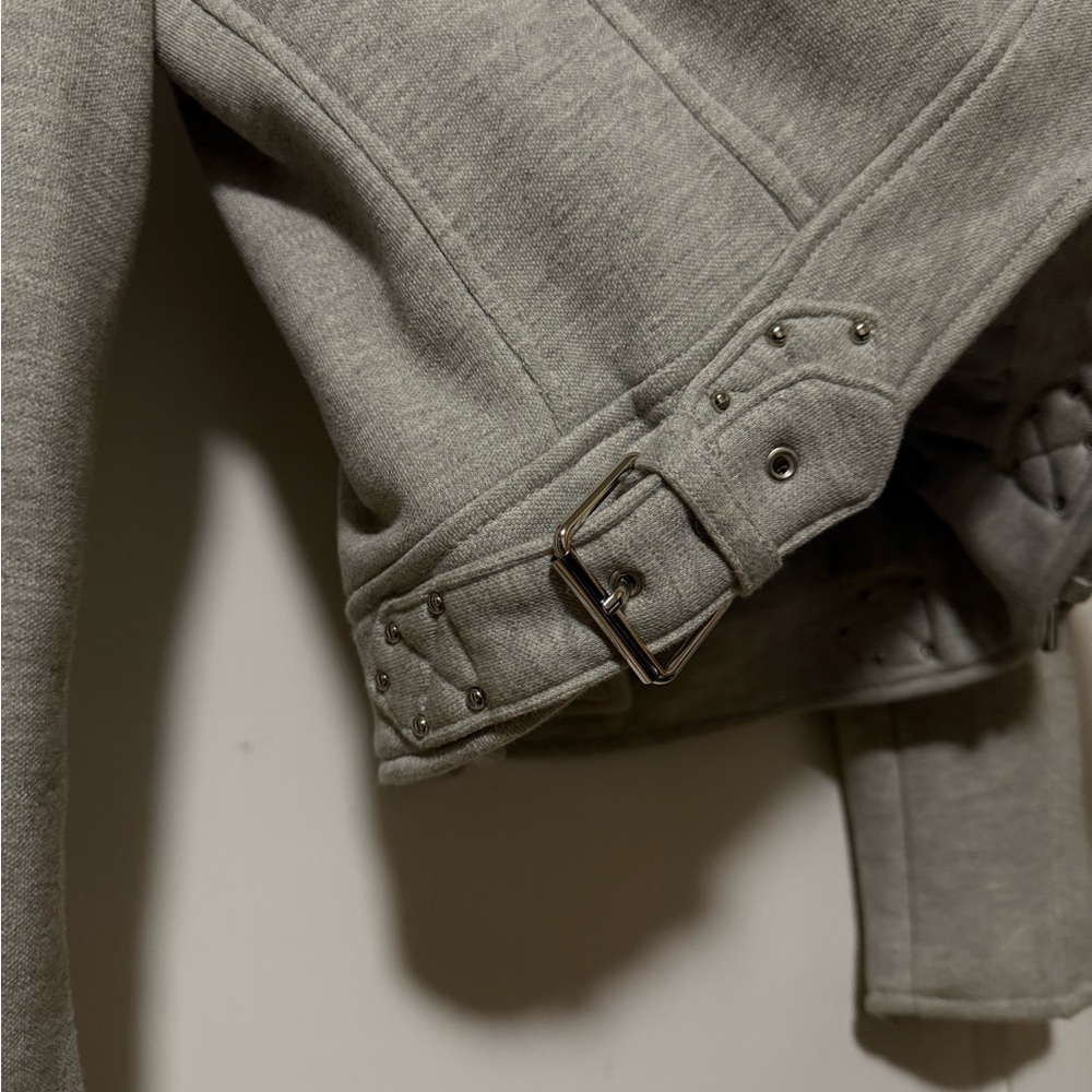 Cotton moto military jacket from Nordstrom - Picture 5 of 10